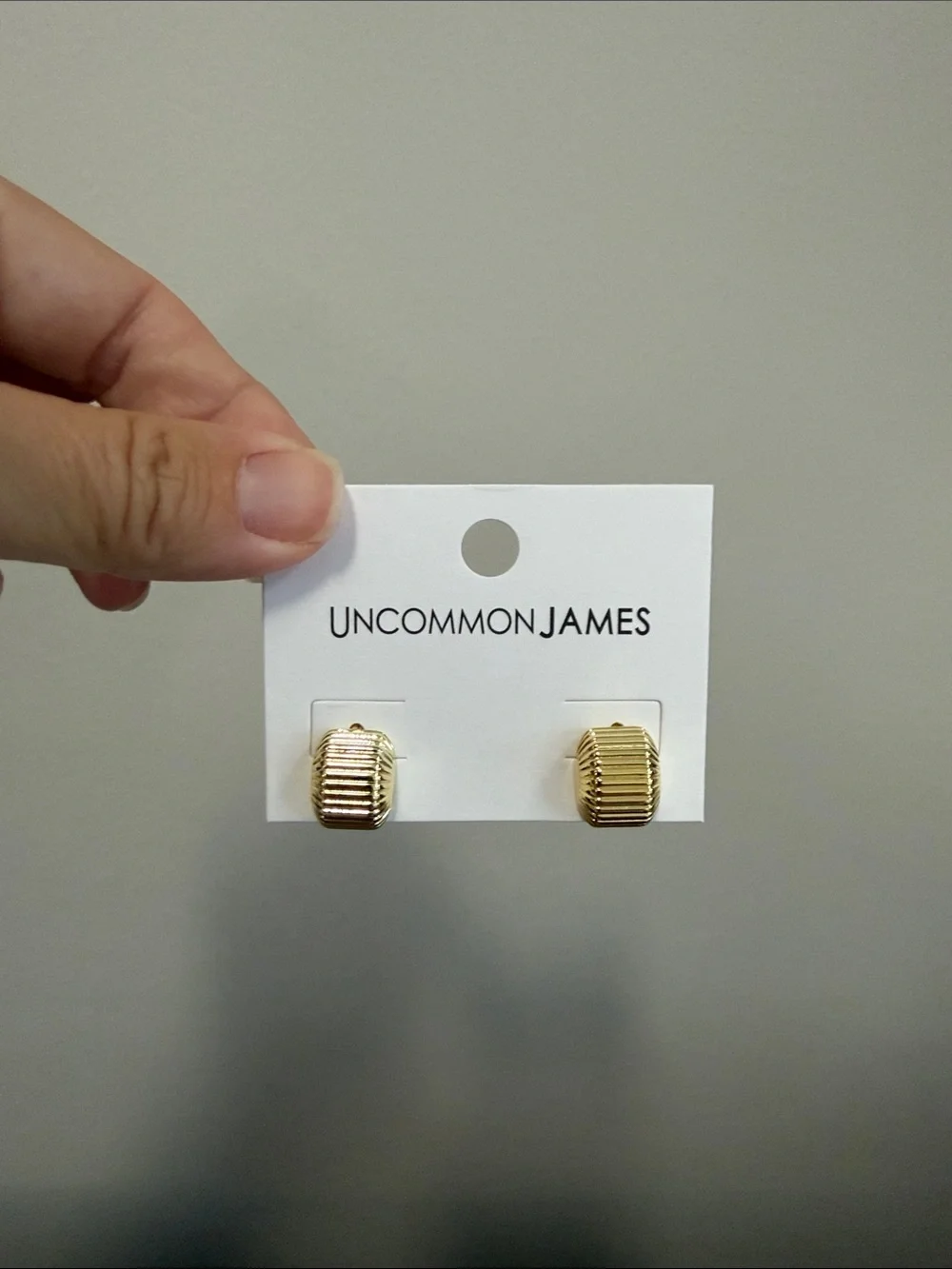 Uncommon James “Chunky Ribbed” Earrings
